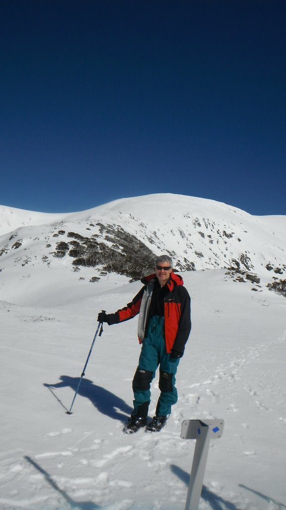 Ian on Eskdale Spur Victoria.