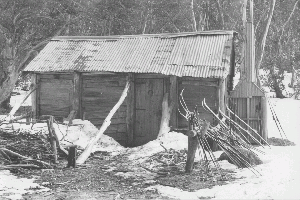 Cascade Hut 1977 Reet Vallack Collection