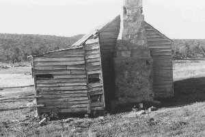  Daveys Hut side 1982  Reet Vallack Collection