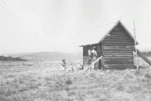 Fifteen Mile Spur Hut 1972 Reet Vallack Collection