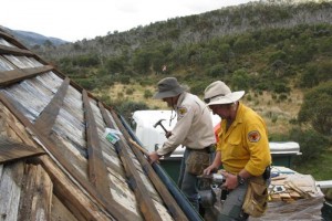 Reroofing, April 2011 - &#169; NPWS