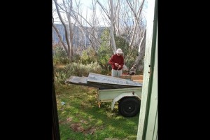 Unloading the Trailer - &#169; Gail Barton, 2010