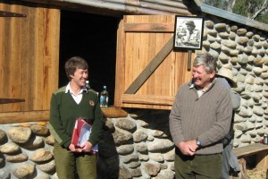 Megan Bowden and Jock Forbes at the Opening, 2010