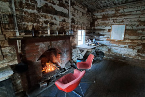 Gooandra fireplace &#169; J Maybury, June 2023