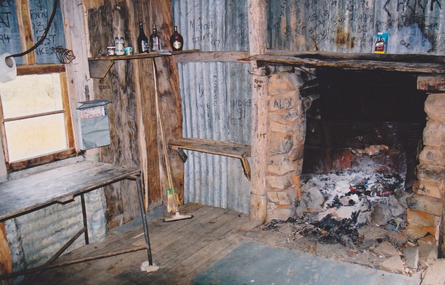 Kells Hut interior photo copyright Olaf Moon