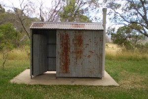 Standard toilet construction - &#169; N Irvine, 2012