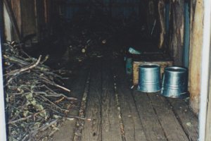 Mawsons Hut entranceway 2000; K. Wild