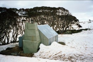 Tin Hut south wall, &#169; Alan Levy, 2002