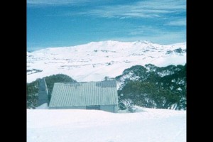 Tin HUt looking west to the Kerries Ridge, &#169; Olaf Moon, 1975