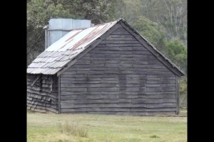 The wood colour is caused by the mix used as a preservative