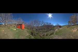 360 degree view of hut and surrounds, &#169 Unknown, 2015