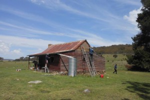 Westermans Hut, photo John Allen Oct 2014.