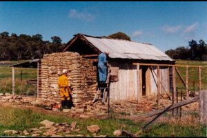 Restoration Work - &#169; Olaf Moon, 1991
