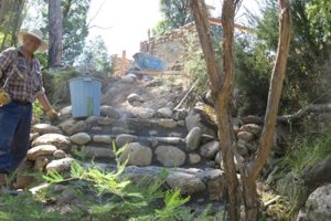 The staircase - &#169; NPWS (Leppert)