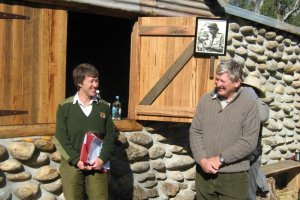 Megan Bowden and Jock Forbes at the Opening, 2010